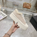 CC Sneaker Milky Beige Suede Wool Lining