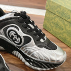 GG RIPPLE SNEAKER BLACK Silver