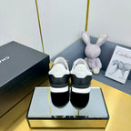 CC 25s Sneaker Black Leather With Velvet 297810