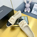 CC 25s Loafers Beige Light Wool Leather 297814