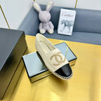 CC 25s Loafers Beige Light Wool Leather 297814