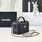 CC 25C Vanity Case 17 Black Caviar Leather 286273