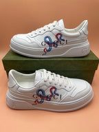 GG Men's Sneaker White Cowhide 523543