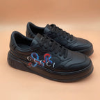 GG Men's Sneaker Black Cowhide 523544