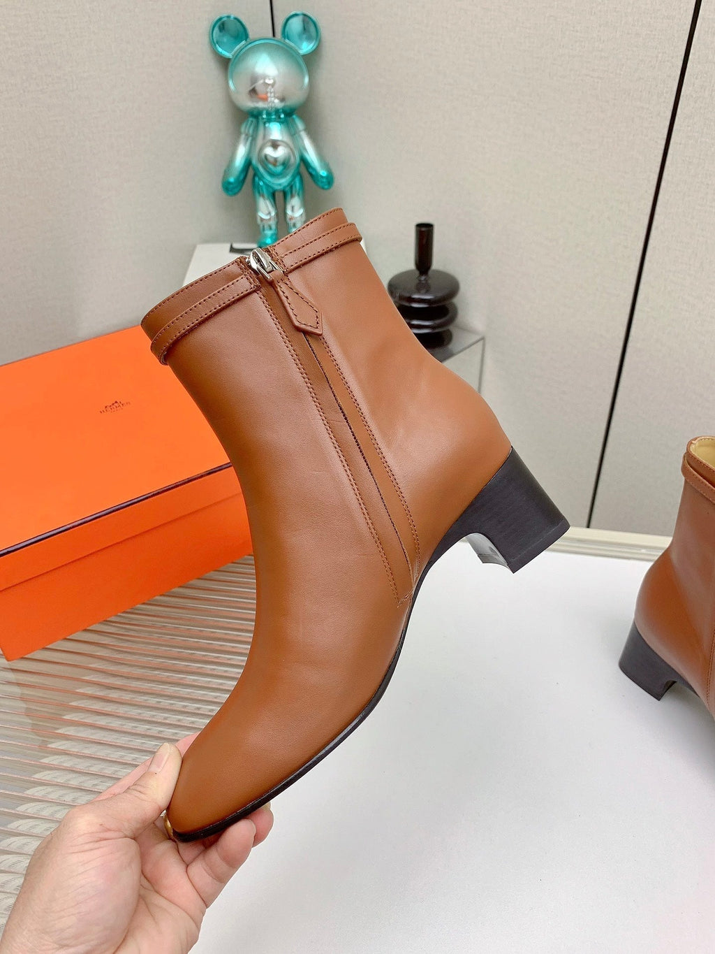 HM Imperial 50 Ankle Boot Brown Calfskin  971339