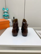 HM Neo Ankle Boot Earth Brown Calfskin 971365