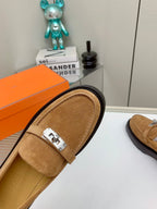 HM Icone Loafer Brown Suede 971405