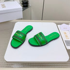 CD D-Lane Slide In Green Cowhide 106279