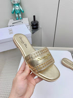 CD D-Lane Slide In Light Gold Cowhide 106285