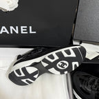 CC 25A Trainers Black Laminated Calfskin And Suede Calfskin 352121