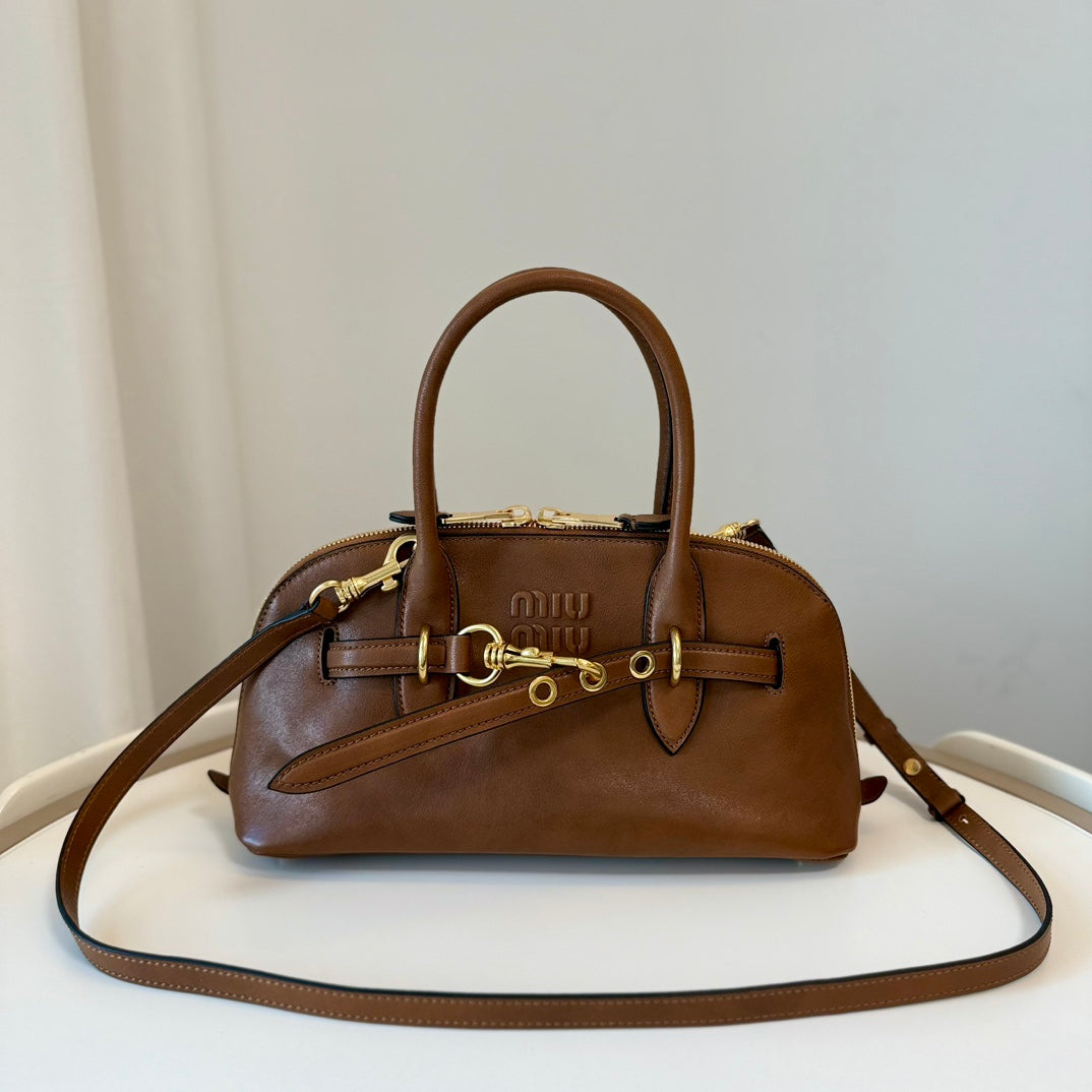 MiuMiu Aventure Nappa 33cm Sheepskin
