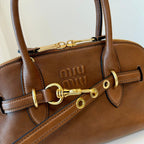 MiuMiu Aventure Nappa 33cm Sheepskin