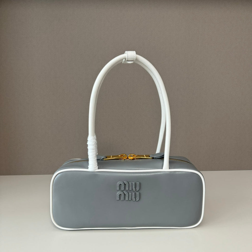 MiuMiu bowling ball bag 12cm calfskin
