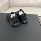 HM Men's Sneaker Black Calfskin 388073