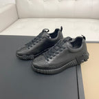 HM Men's Sneaker Black Calfskin 388073