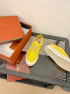 LP Nantucket Walk Sneaker Yellow Cotton 723197