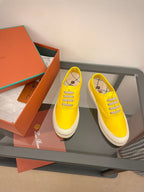 LP Nantucket Walk Sneaker Yellow Leather 723194