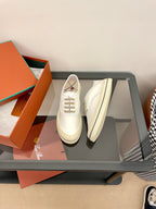 LP Nantucket Walk Sneaker Ivory Leather 723195