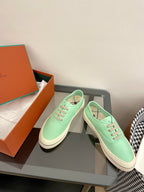 LP Nantucket Walk Sneaker Mint Green Leather 723196