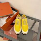 LP Nantucket Walk Sneaker Yellow Cotton 723197