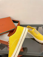LP Nantucket Walk Sneaker Yellow Cotton 723197