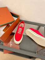 LP Nantucket Walk Sneaker Red Cotton 723198