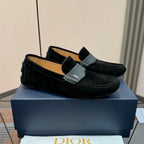 CD Odéon Men’s Loafer Black Suede 664117