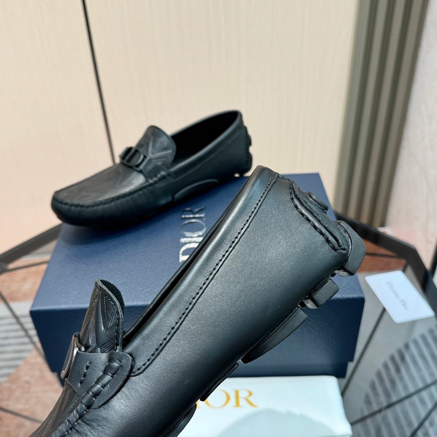 CD Odéon Men’s Loafer Black Cowhide 664122