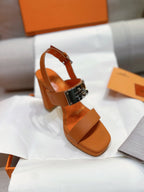 HM Ilona90 Slingback Brown Calfskin 347913