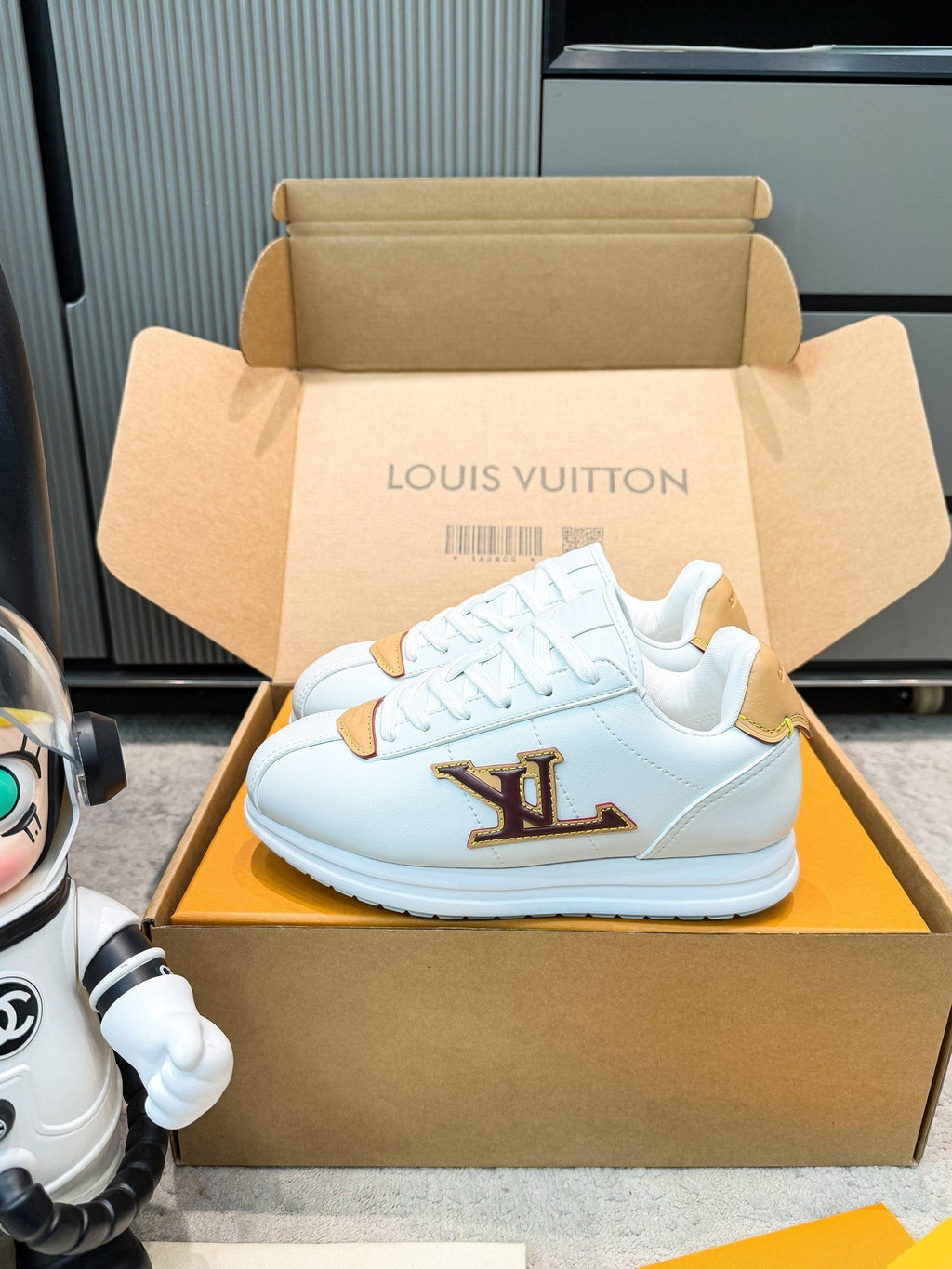 LV ButterSoft Sneaker White Beige Leather 625417