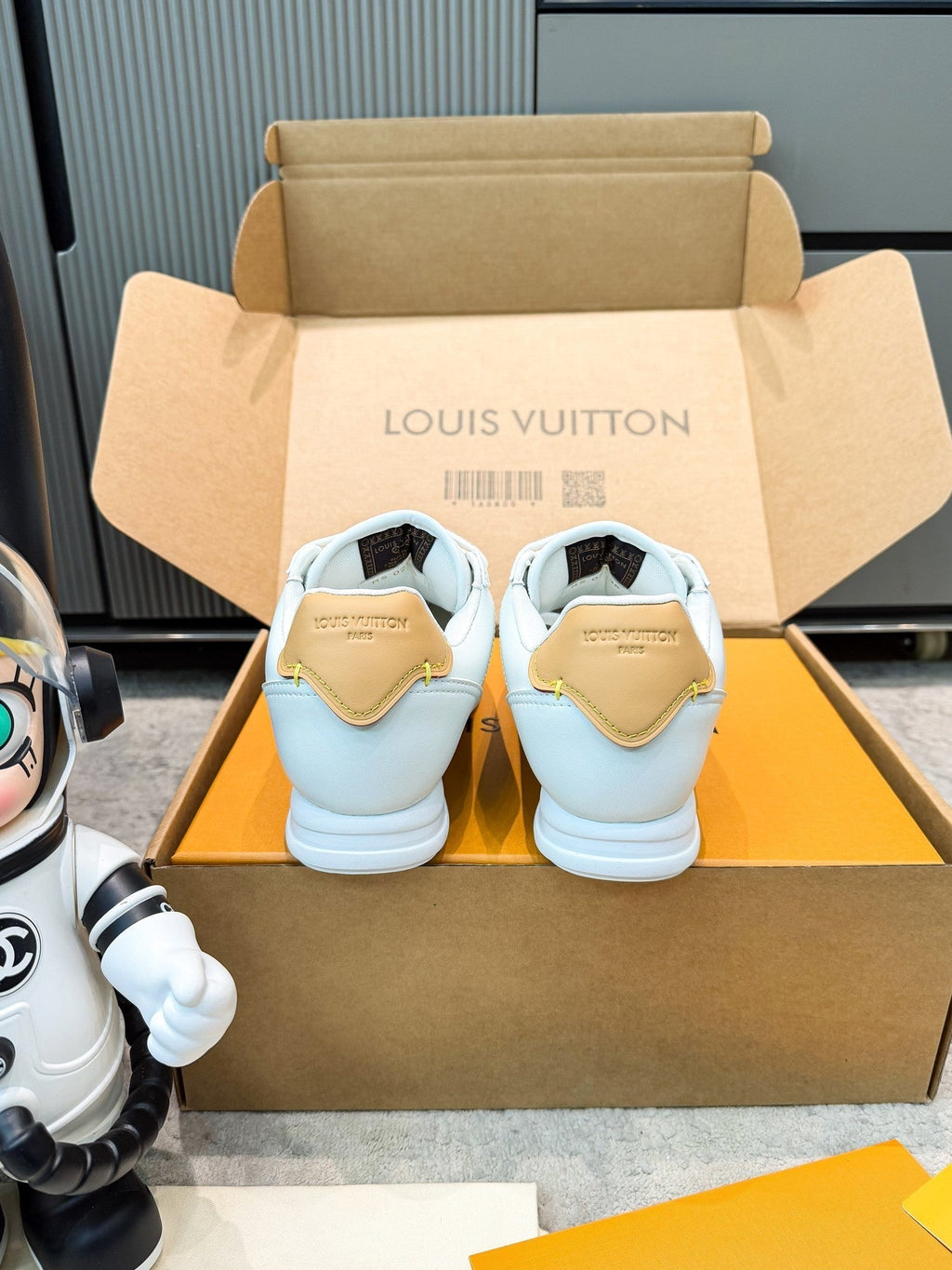 LV ButterSoft Sneaker White Beige Leather 625417