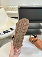 MINO SANDAL IN BRONZE BROWN CALFSKIN