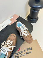 Miu x NB Sneaker Brown Suede 235810