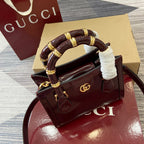 Gucci Bamboo Bag Rosso Ancora Red Leather 339649