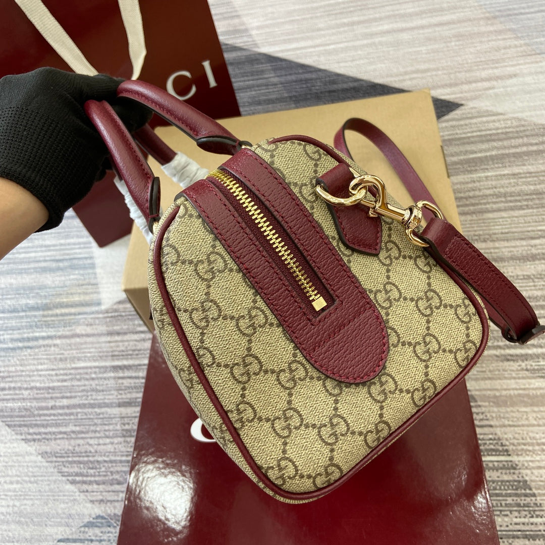 GG Ophidia Bag 25cm Canvas leather 339622