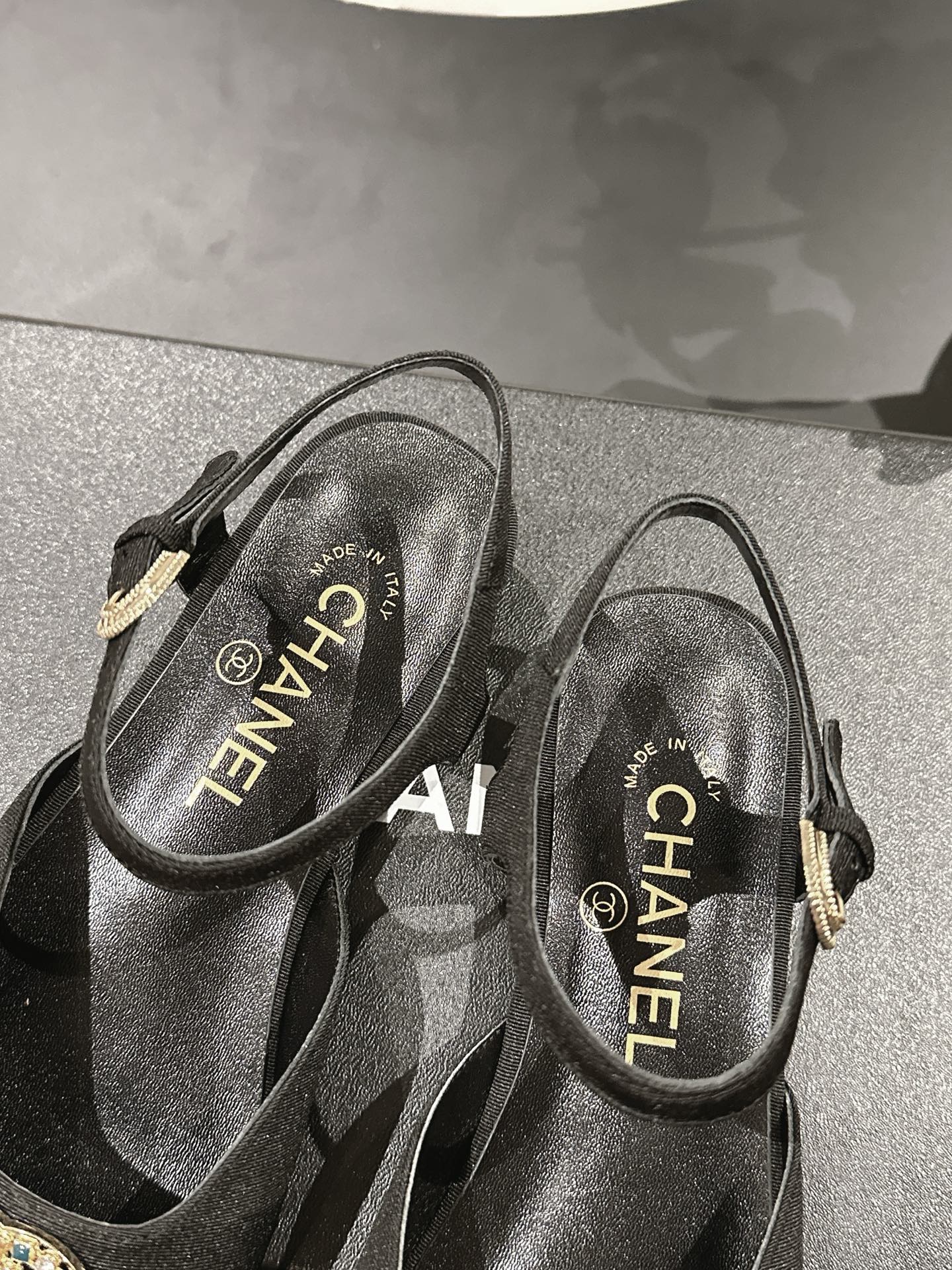 cc 25p mary jane black tweed black grosgrain 237513