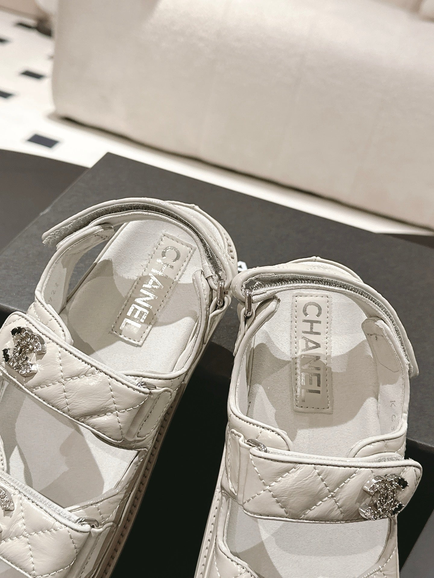 cc 25p dad sandal grey leather 237564