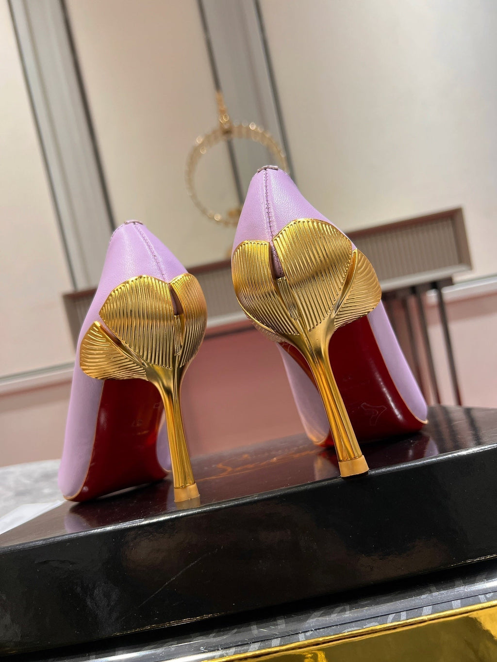 CL Ginko Pump 85mm Pumps Nappa Leather Lilac