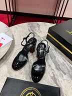 CL Jane Pump 55mm Patent Calf Leather Black