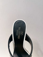 VT Heeled Sandal White Cowhide 292886
