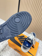 Nike Air Jordan x TS Dior Dark Blue White Leather Suede 534359