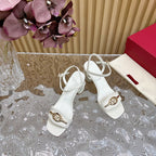 Slingback Sandal 70 The Bold Edition Vlogo Square Toe White