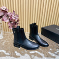 CC Ankle Boots 25mm Black Calfskin