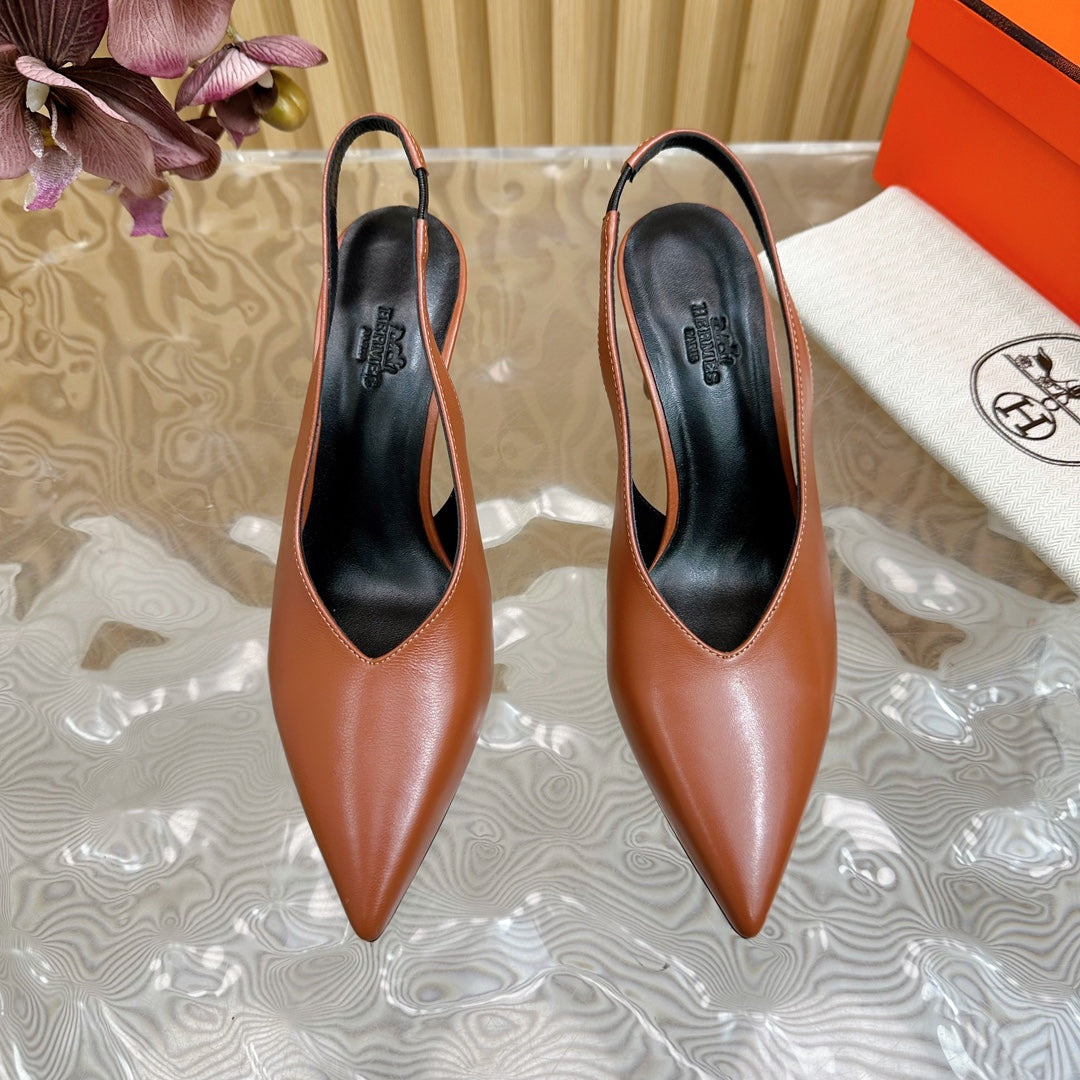 HM Intime 75 Pump Caramel Lambskin 957091