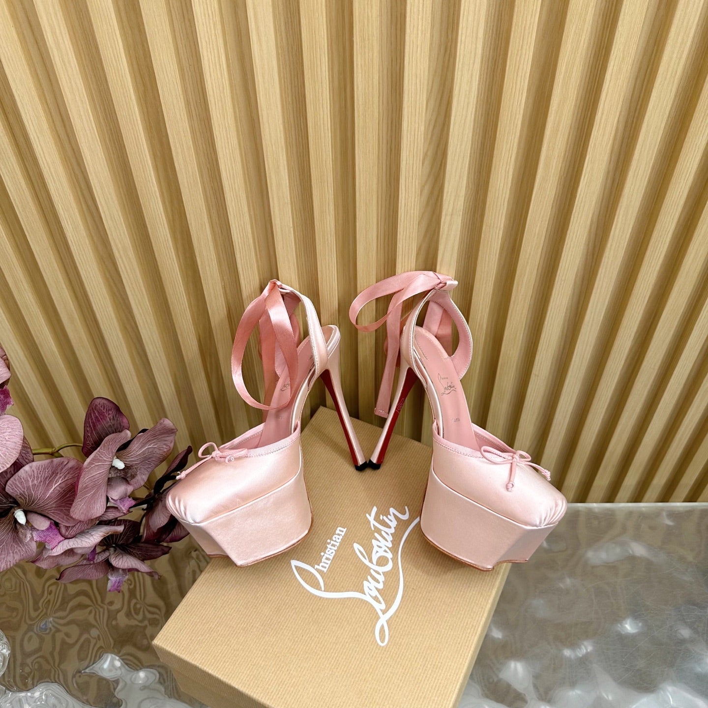 CL 25C Cassia Lace Up Alta 160mm Your Pink Silk 221613
