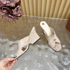 LP Vera Heeled Sandal Whisper White Sheepskin 307965