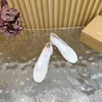 CL 25 Mary Jane Pumps White Mesh 317851