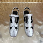 HM 25 Kim Slingback Grey Lambskin 352956