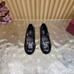 GG 26 Slip-on Black Sheepskin 589461