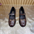 GG 26 Slip-on Dark Brown Sheepskin 589462